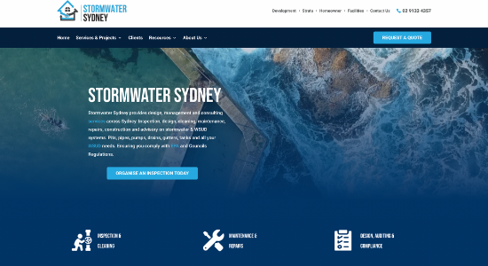 Stormwater Sydney Homepage
